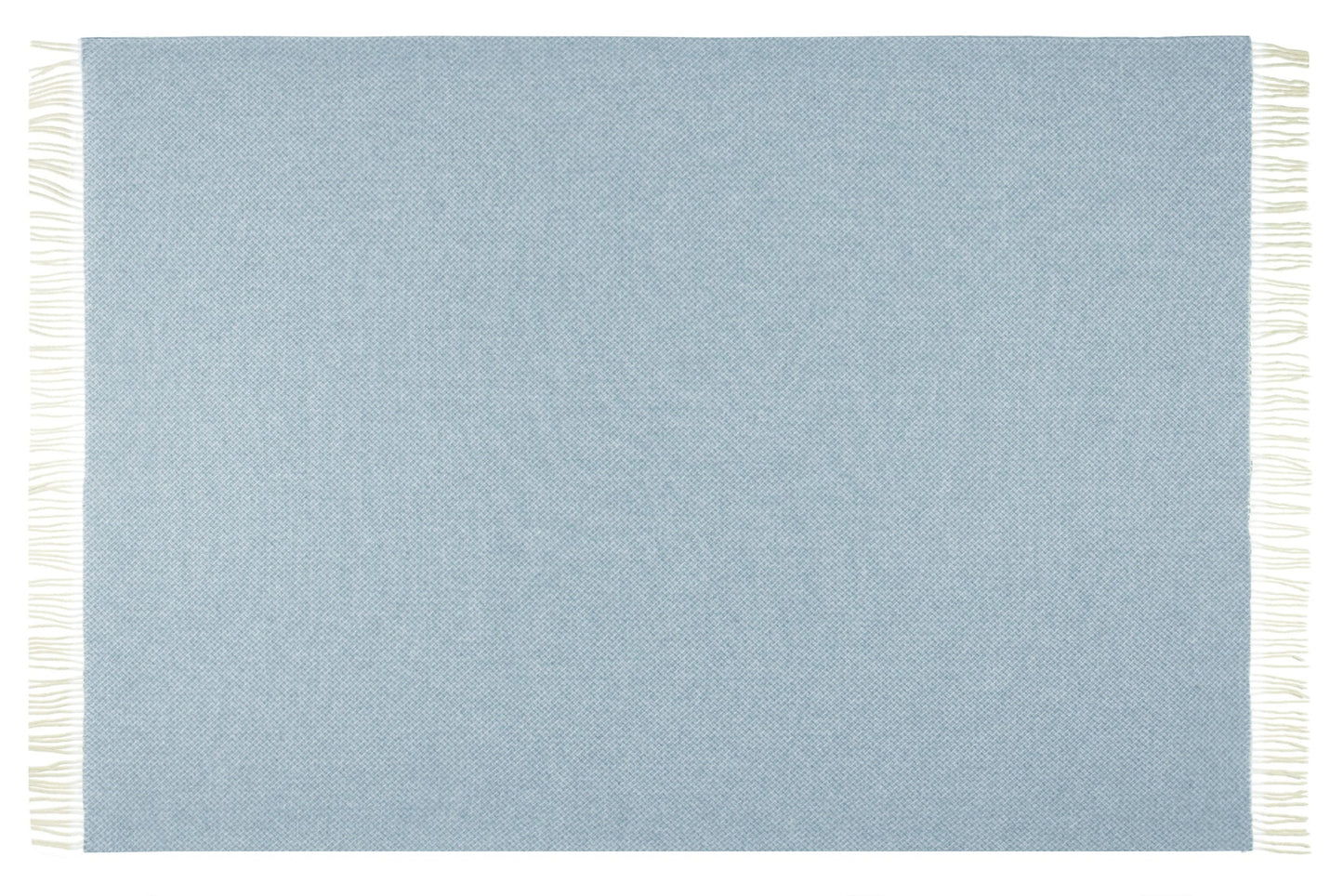 Chiswick Throw - Merino Wool/Cashmere - Blue