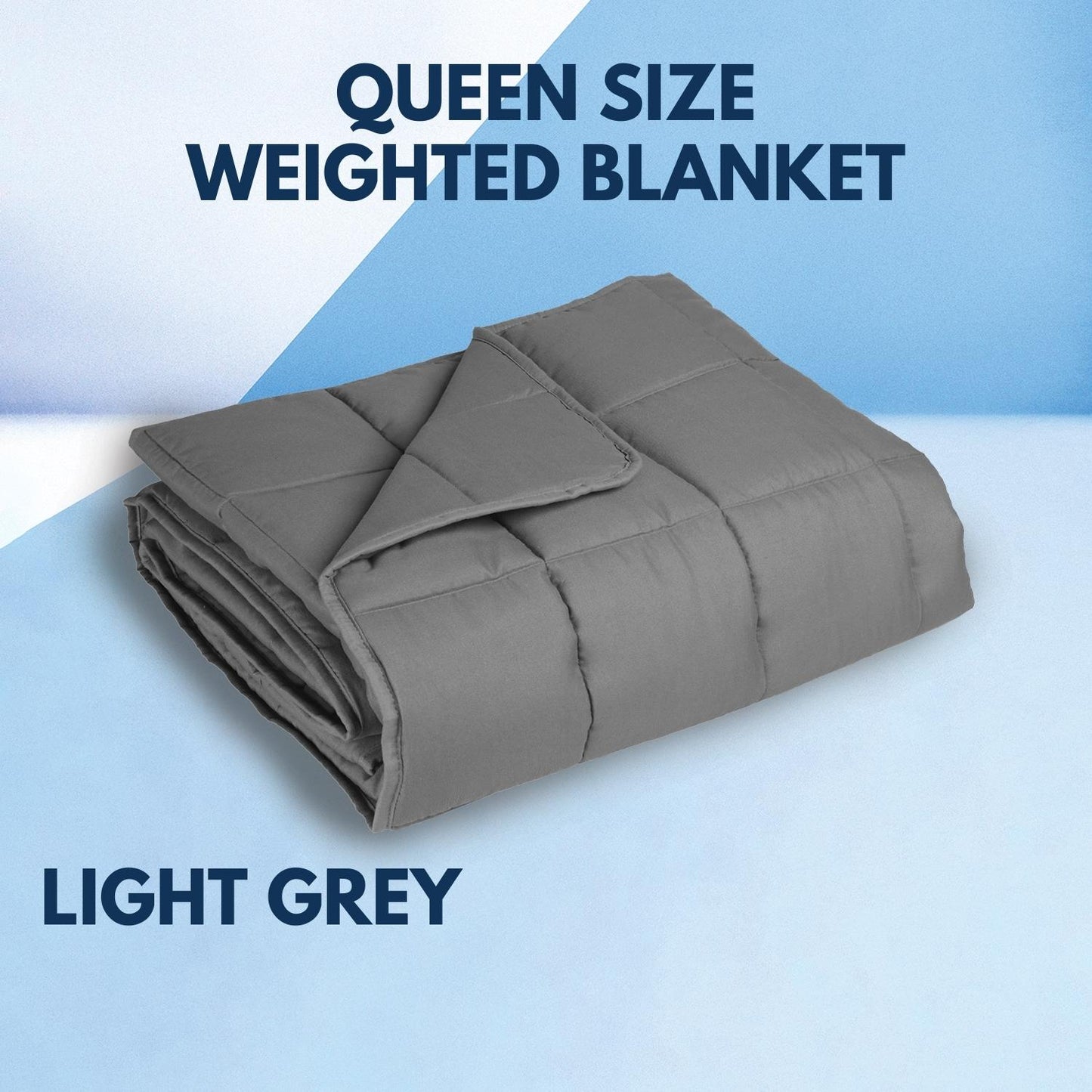 Gominimo Weighted Blanket 9KG Light Grey