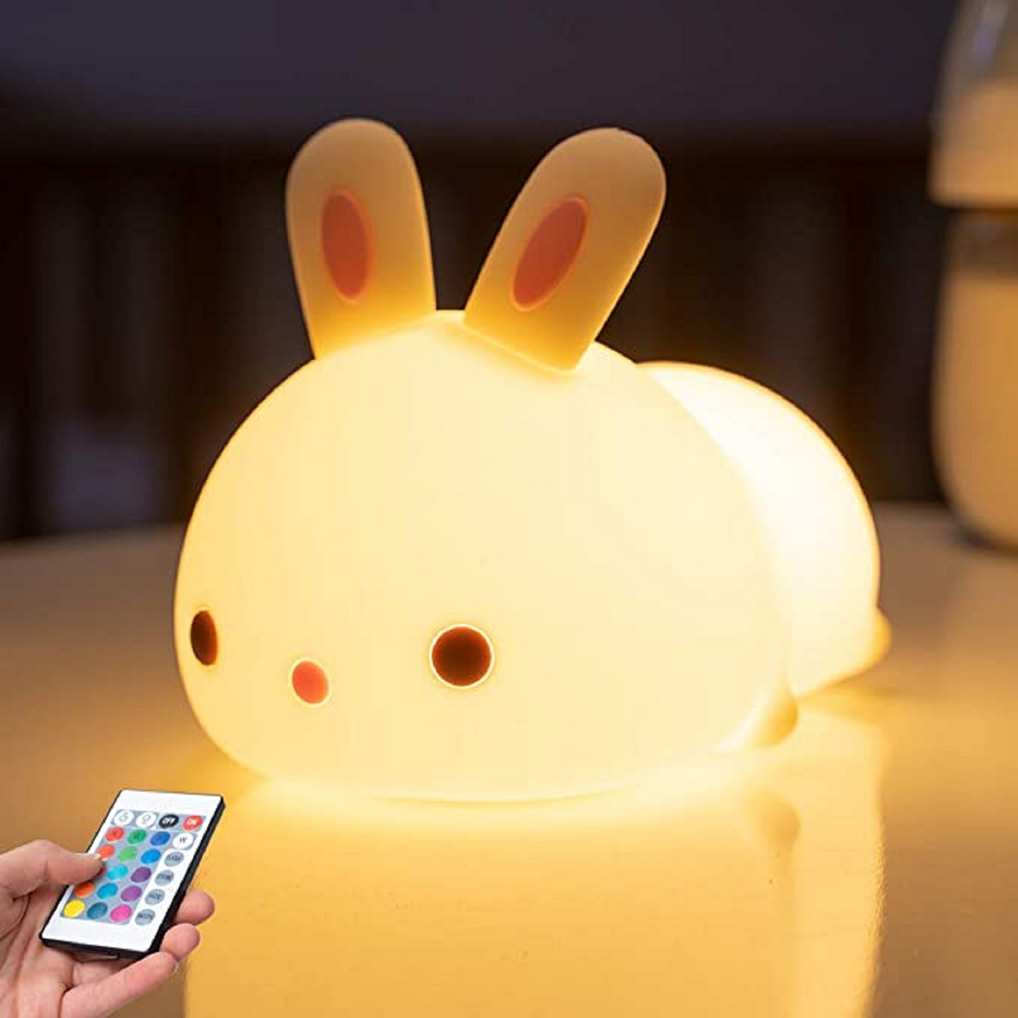 Gominimo Rabbit Night Lamp Timer Remote