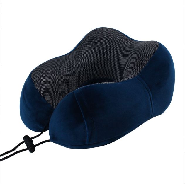 Yes4homes 2 X U-shaped Travel Memory Foam Rebound Pillow Sleeping Pad Neck Support Headrest
