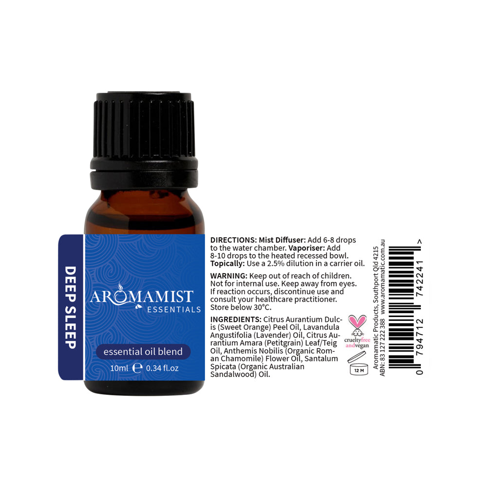 Aromamist Essentials Essential Oil Blend Deep Sleep 10ml