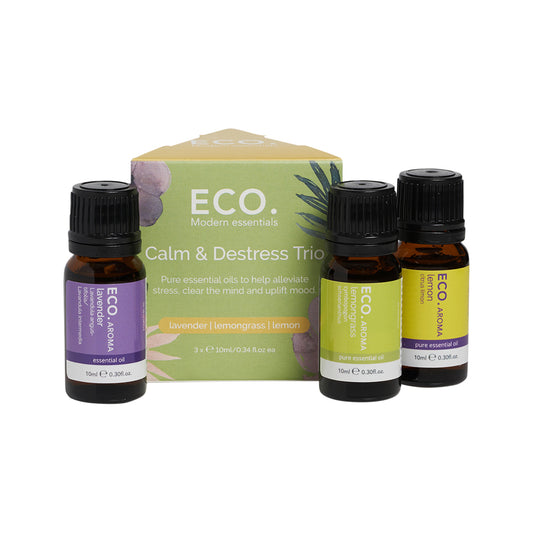 ECO. Modern Essentials Essential Oil Trio Calm & Destress 10ml x 3 Pack
