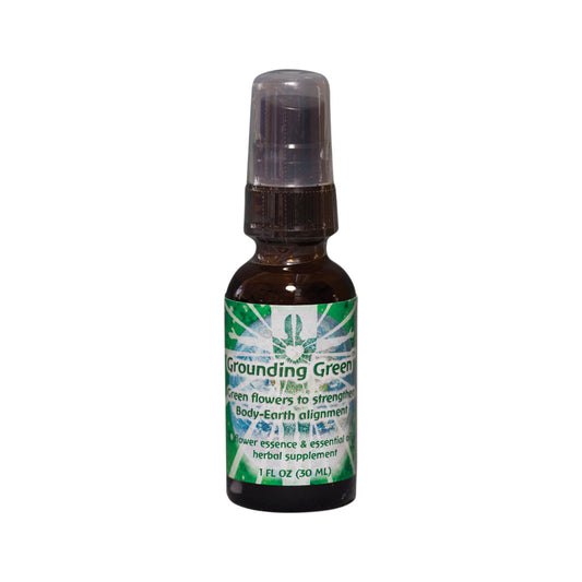 FES Organic Flourish Formula (Flower Essence & Essential Oil) Grounding Green Spray 30ml