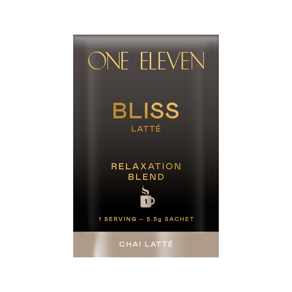 One Eleven Bliss Latte (Relaxation Blend) Chai Latte Sachet 5.5g x 20 Pack