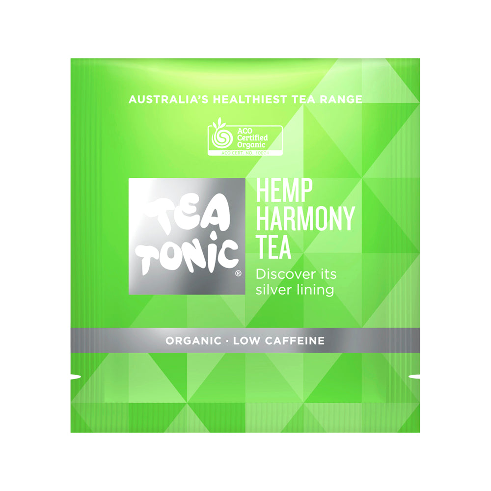 Tea Tonic Organic Hemp Harmony Tea x 20 Tea Bags