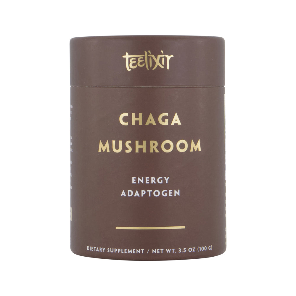 Teelixir Organic Chaga Mushroom (Energy Adaptogen) 100g